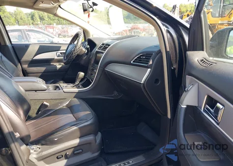 2012 Lincoln Mkx из США, поврежденный, VIN 2LMDJ8JK0CBL10357